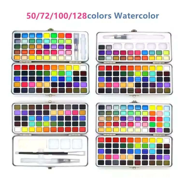 Why Is Solid Watercolor Paint the Perfect Choice for Artists and Beginners Alike?