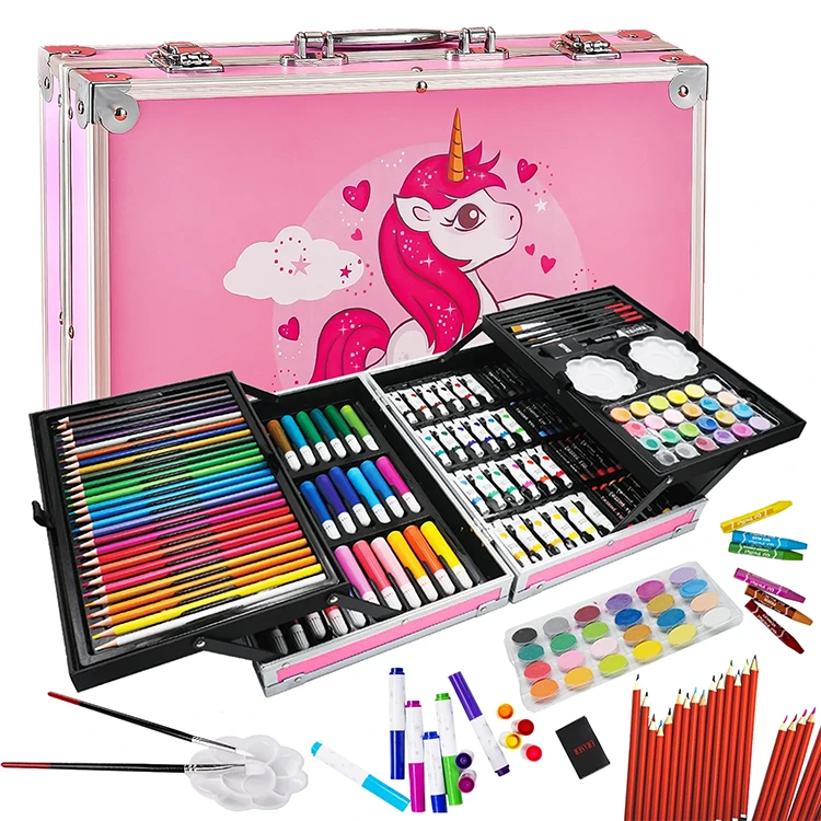 Aluminum Box Art Set for Kids