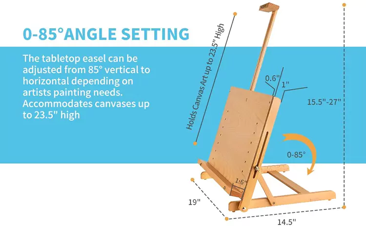 Adjustable Tabletop Easel Board