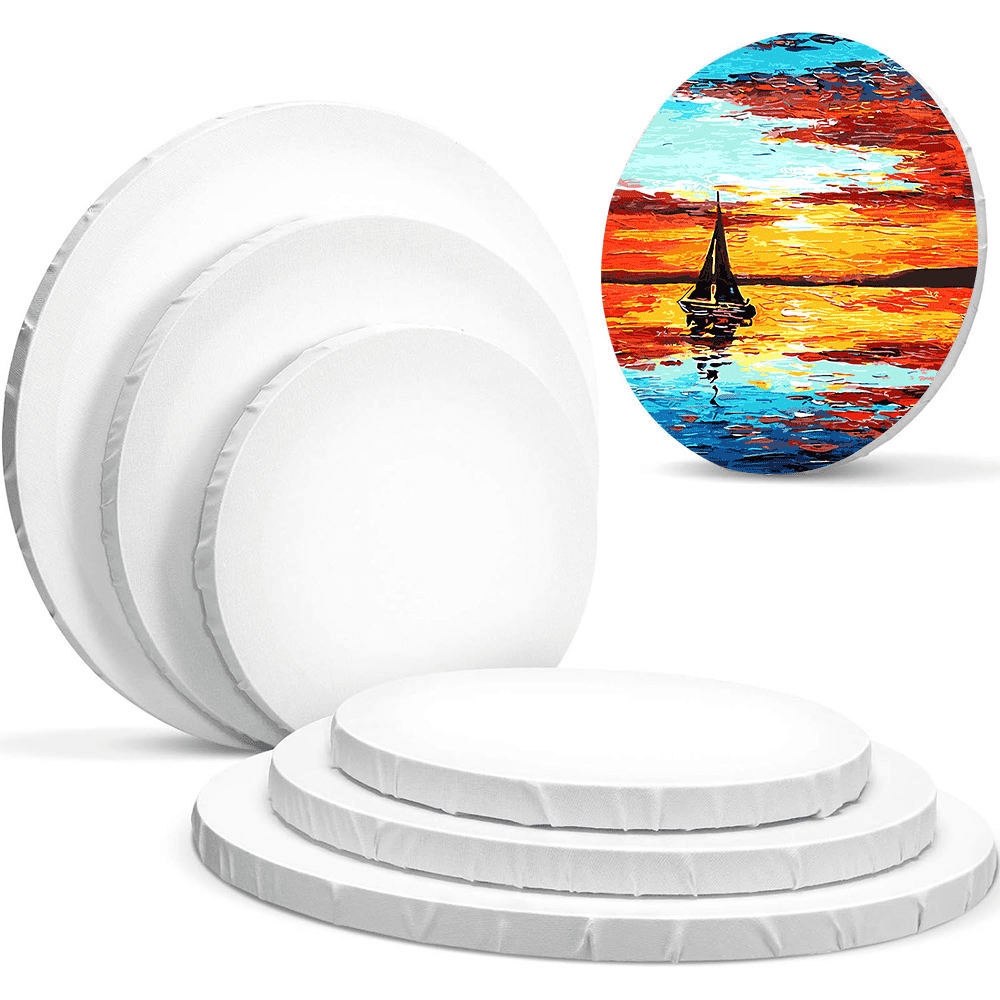 Round Painting Canvas